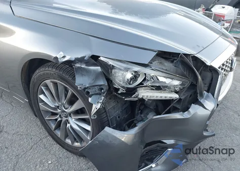 2019 Infiniti Q50 3.0T Luxe from USA, damaged, VIN JN1EV7APXKM514237